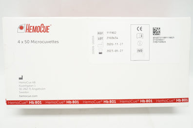 HemoCue 111902 Microcuvettes - Box of 200